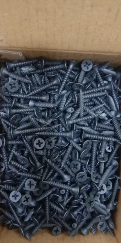 25x6 Black screw (100 quantity)
