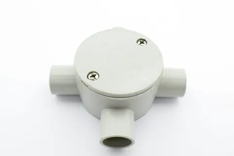 20mm Three Way junction box