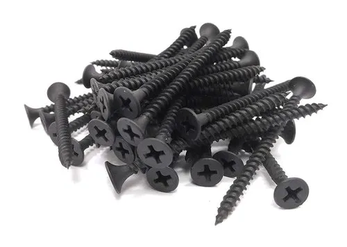 50x6 Black screw (100 quantity)