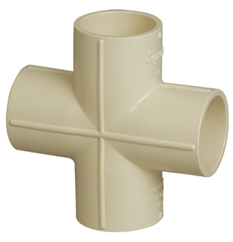 C-PVC Cross Tee