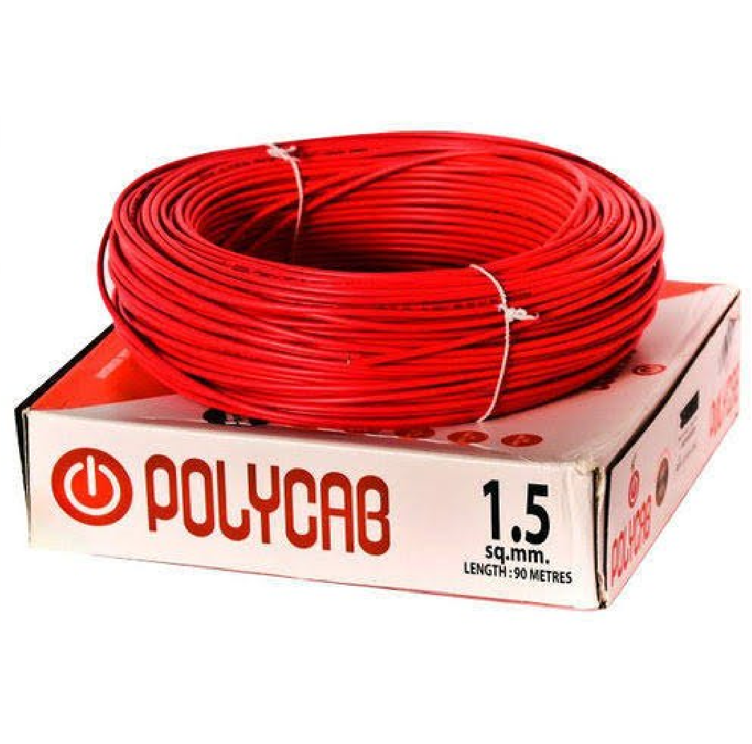 1.5mm Polycab wire